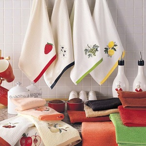  кухонные полотенца 